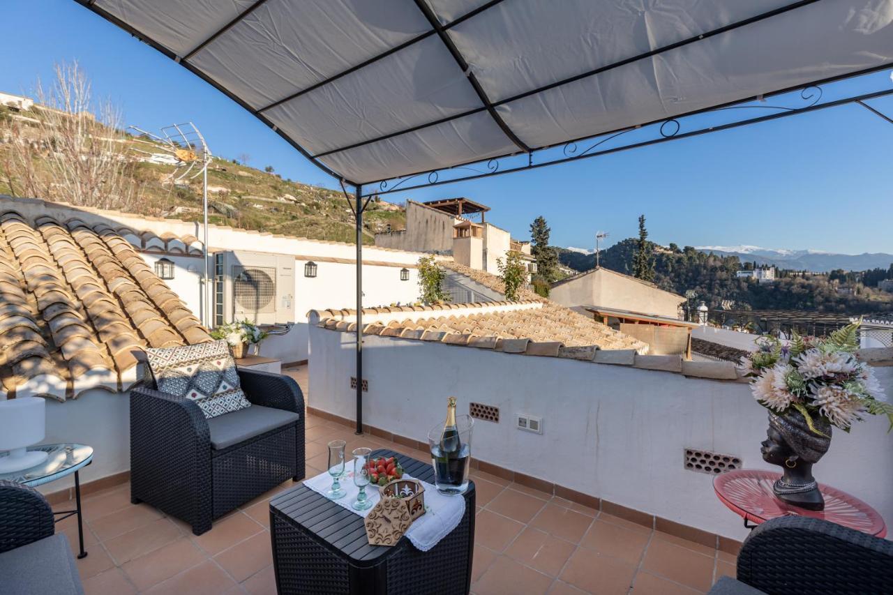 Luxury Alhambra Penthouse Collection Sacromonte Villa Granada Exterior photo