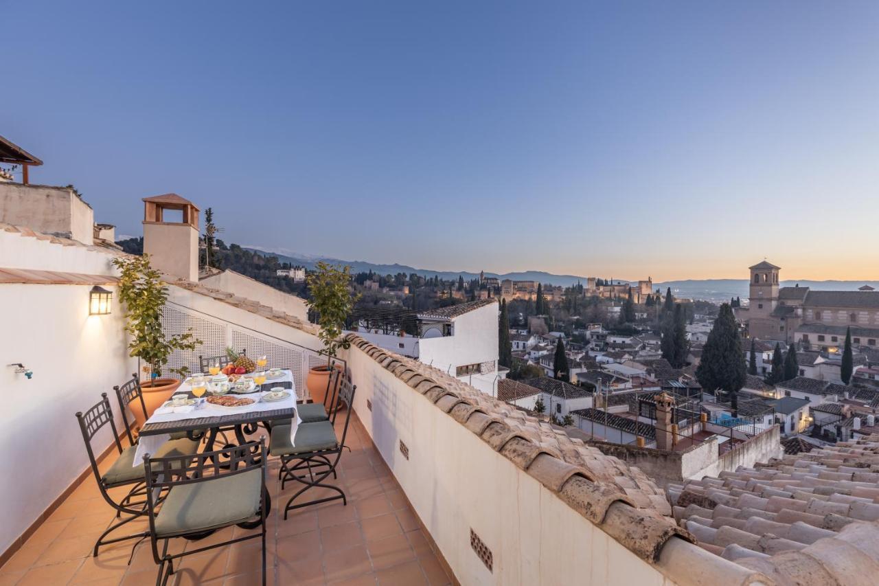 Luxury Alhambra Penthouse Collection Sacromonte Villa Granada Exterior photo